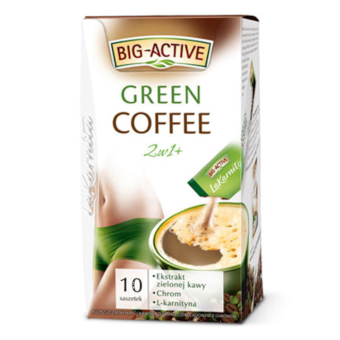 Big-Active Green Coffee 2in1 roheline kohv 12g N10