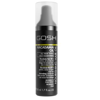 GOSH Macadamia Nourishing Hair Oil juukseõli 50 ml