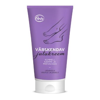 Orto värskendav jalakreem kummeli, kampri ja meevahaga 150 ml