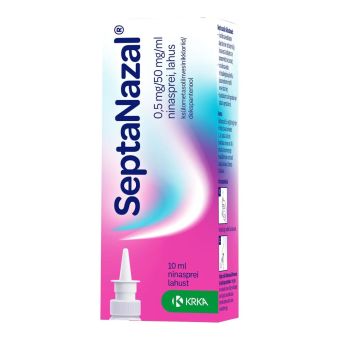 SEPTANAZAL  СПРЕЙ ДЛЯ НОСА 0.5MG+50MG/1ML 10ML N1