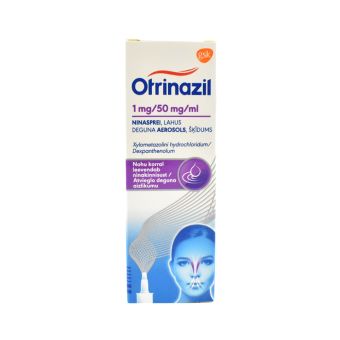 OTRINAZIL СПРЕЙ ДЛЯ НОСА 1MG+50MG/ML N1 10 мл