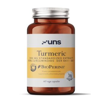 Uns kurkumiin 550mg + bioperiin N60