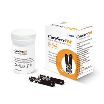 Caresens N glükomeetri testribad N50