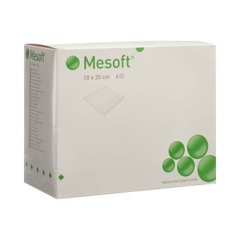 Mesoft haavatampoon 10x20cm 4-kihti steriilne N120