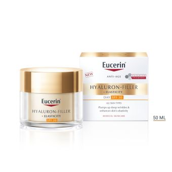 Eucerin Hyaluron-Filler + Elasticity päevakreem SPF 30 50 ml