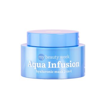 7DAYS MY BEAUTY WEEK näomask 2in1 WEEK AQUA INFUSION hüaluroon 50 ml