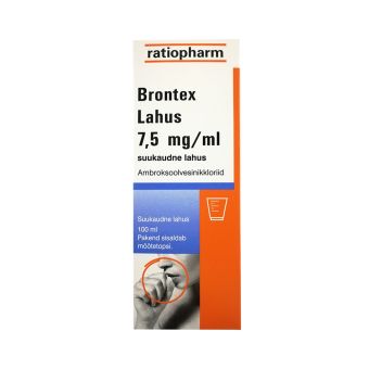 BRONTEX ПЕРОРАЛЬНЫЙ РАСТВОР 7.5MG/ML, 100 ml 100 мл