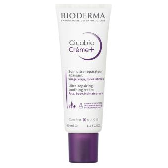 Bioderma Cicabio Creme+ успокаивающий восстанавливающий крем 40 мл