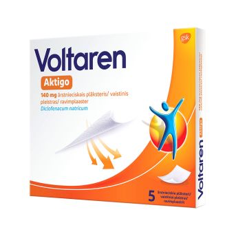 Voltaren Aktigo лекарственный пластырь 140MG N5