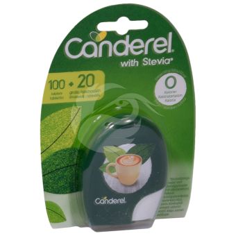 Canderel Stevia suhkruasendaja tbl N100+N20