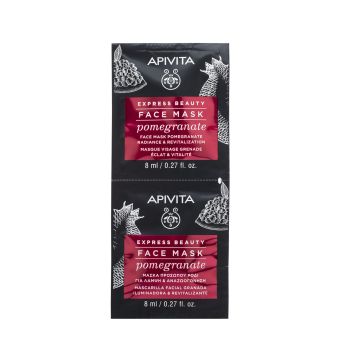 Apivita Radiance & Revitalization Pomegranate маска для лица 2x8ml