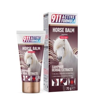 911 Active Formula soojendav hobusepalsam 70 g