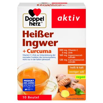 Doppelherz Aktiv kuum jook ingver+kurkum C+tsink N10