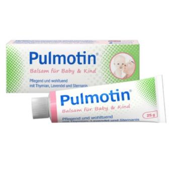 Pulmotin külmetusvastane palsam beebidele/lastele 25 g