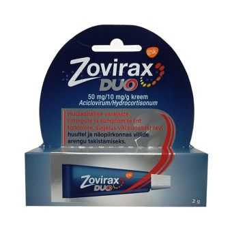 ZOVIRAX DUO KREEM 5%+1% 2 g