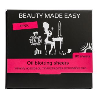 Beauty Made Easy rasueemalduspaberid näole PINK N80