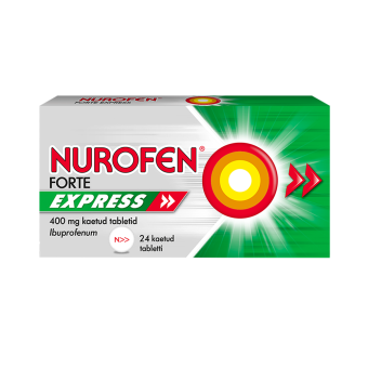 NUROFEN FORTE EXPRESS KAETUD TBL 400MG N24