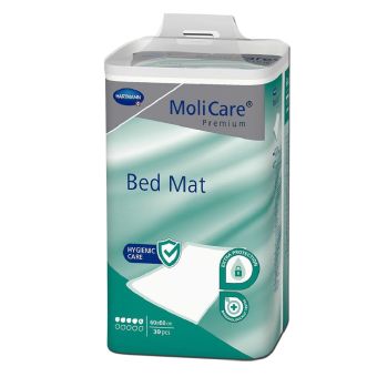 Molicare Bed mat впитывающие пелёнки, 5 капель 60x60cm N30