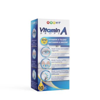 ABCvit Vitamiin A tilgad 10 мл