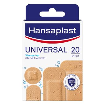 Hansaplast Universal универсальный водостойкий пластырь 20 шт.