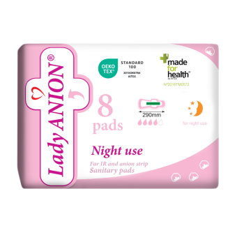 Lady Anion anioonribaga öösidemed 8 tk