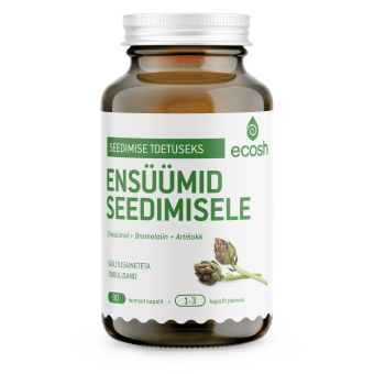 Ecosh ensüümid seedimisele - ensüümid, bromelaiin, artišokk N90