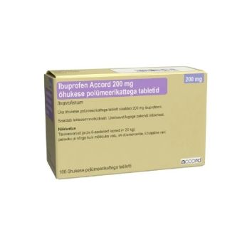 IBUPROFEN ACCORD KAETUD TBL 200MG N100