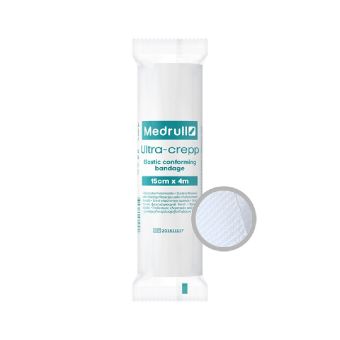 Medrull ultra-crepp эластичная фиксирующая повязка 15cmx4m N1