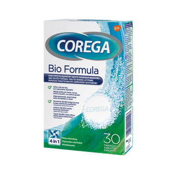 Corega Bio Formula tabletid hambaproteeside puhastamiseks N30