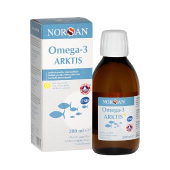 Norsan Omega-3 Arktis рыбий жир со вкусом лимона 200 мл