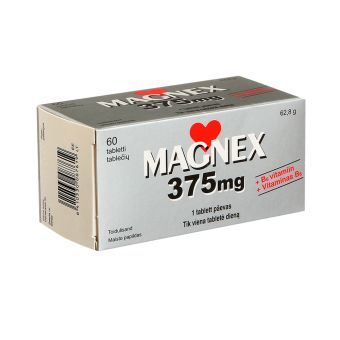 Magnex 375MG+B6 витамины N60