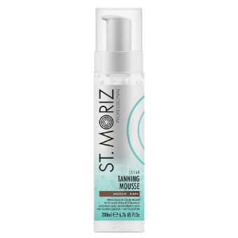 St.Moriz Professional Clear Medium Dark isepruunistuv värvitu vaht 200 ml