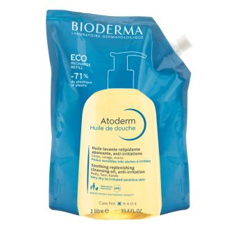 Bioderma Atoderm Huile De Douche dušiõli täitepakend 1000 ml