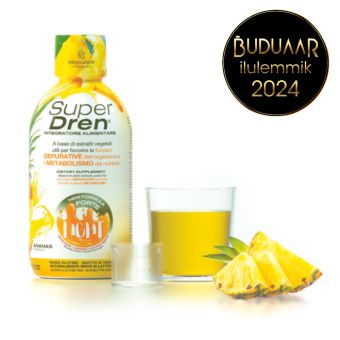 SuperDren Depura Pineapple jääkaineid väljutav ja ainevahetust kiirendav toidulisand 500 ml