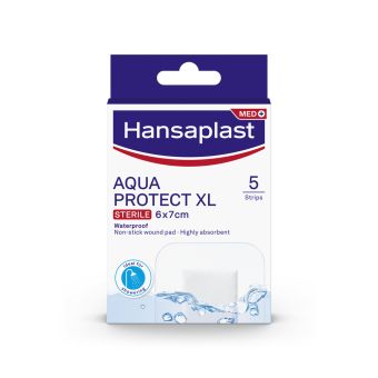 Hansaplast Aqua Protect XL plaastrid, 6X7cm, N5