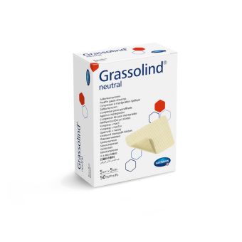 Hartmann Grassolind Neutral salvside 5x5cm steriilne N1