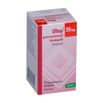 ULTOP GASTRORESIST. KÕVAKAPS 20MG N14