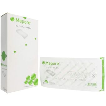 Mepore haavaplaaster 9x20cm isekleepuv steriilne N1