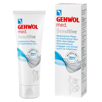 Gehwol Med Sensitive jalakreem sügelevale ja punetavale nahale 75 ml 75 ml