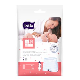 Bella Mamma многоразовые послеродовые трусики M/L N2