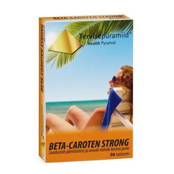 Tervisepüramiid Beta-Caroten Strong tabletid N30