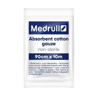 Medrull meditsiiniline marli 90cmx10m N1