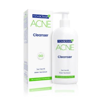 Novaclear Green Acne очищающее средство для лица 150 мл