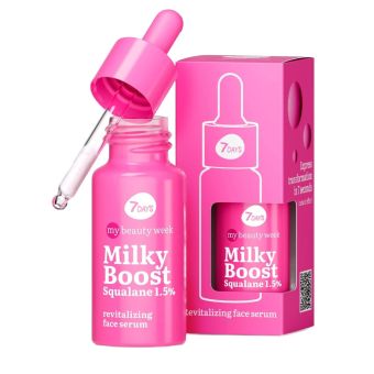 7DAYS MY BEAUTY WEEK näoseerum MILKY BOOST SQUALANE 1,5% taaselustav 20 ml