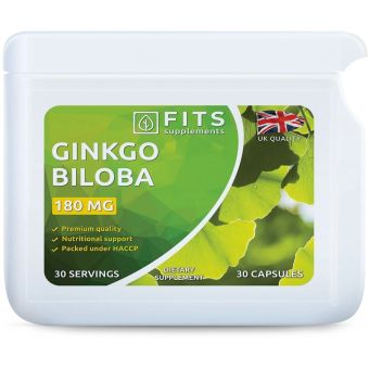 FITS Ginkgo Biloba 180mg N30