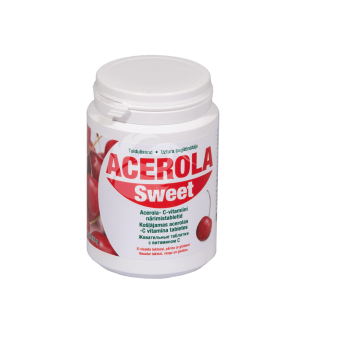 Acerola Sweet looduslik C-vitamiin tabletid 75mg N250