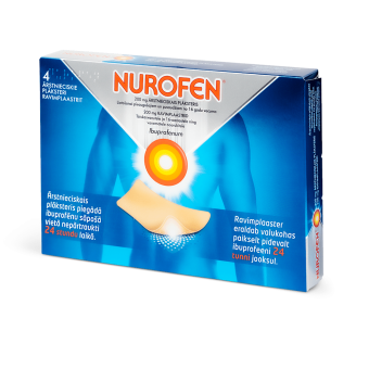 NUROFEN RAVIMPLAASTRID 200MG N4