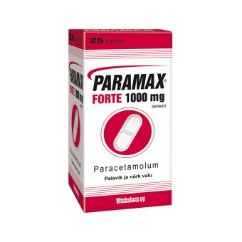 PARAMAX FORTE TBL 1000MG N25