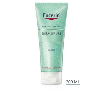 Eucerin Dermopure скраб для кожи, склонной к акне 100 мл