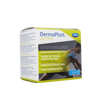 Dermaplast Active кинезиологический тейп 5cmx5m синий